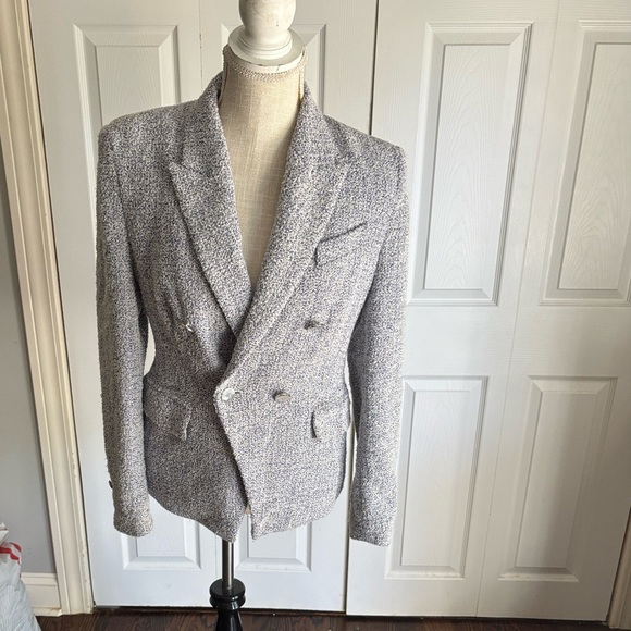 Boss Light Blue Double-Breasted Blazer - Picture 4 of 8